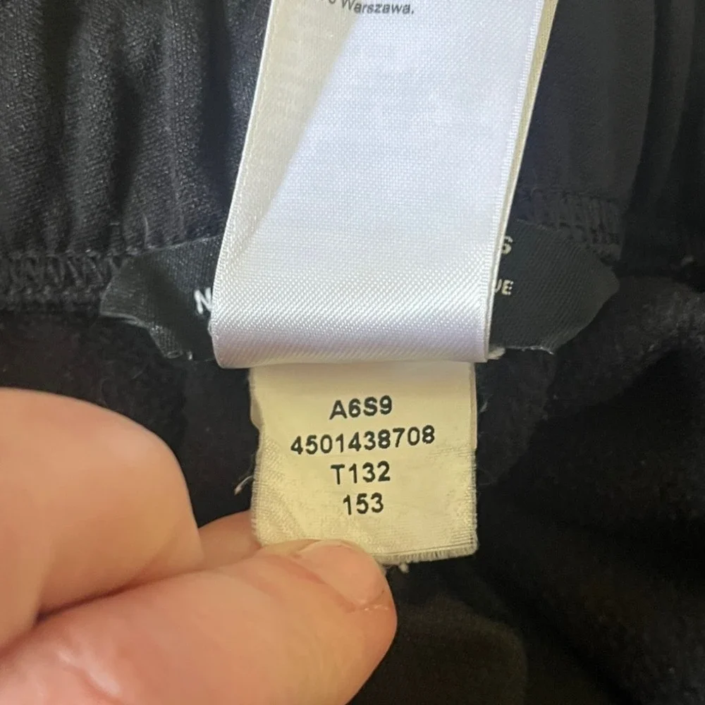THE NORTH FACE Men's Black Wide Leg Sweatpants Large | EUC - Picture 5 of 8